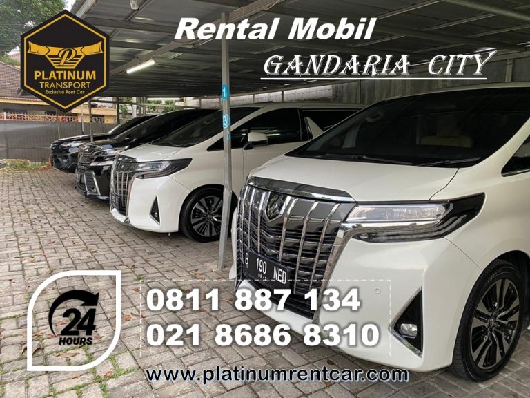 rental mobil dekat gandaria city