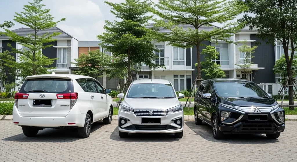 Rental mobil Avanza, Ertiga, dan Xpander di Cikeas untuk keluarga dan bisnis