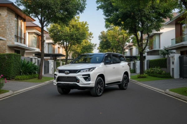 Sewa Fortuner dengan sopir