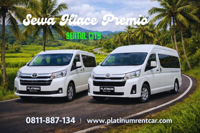 Sewa Hiace Premio Sentul - Platinum Rent Car