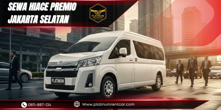 Sewa Hiace-premio Jakarta selatan platinum-rentcar