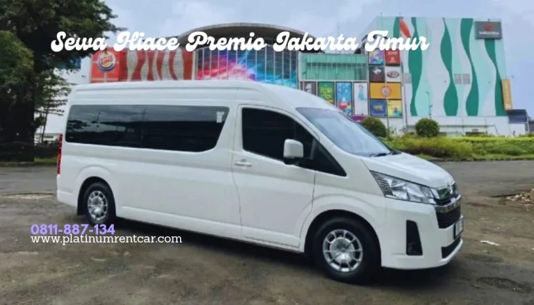 sewa hiace premio jakarta timur-Platinum rent car