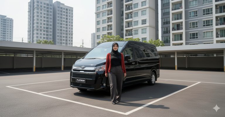 sewa hiace premio kemanggisan