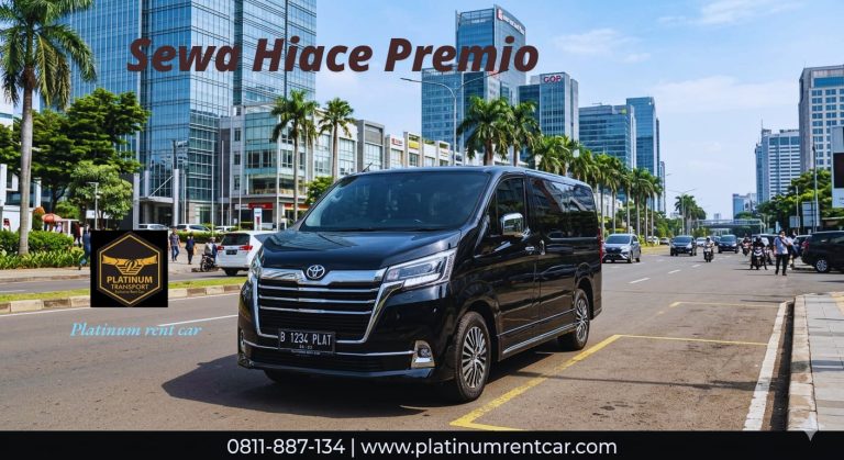 Sewa Hiace Premio Serpong-Platinum Rent Car