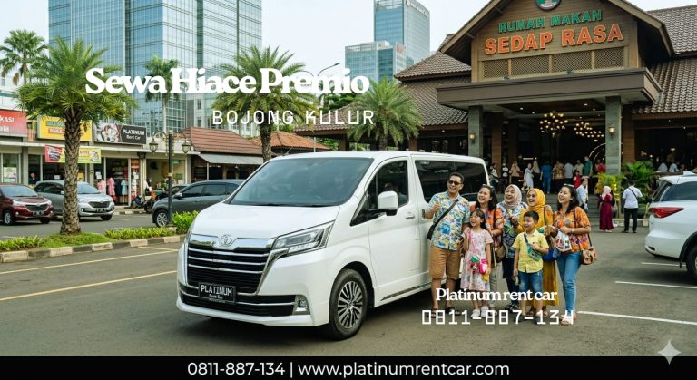 Sewa Hiace Premio Bojong Kulur-Platinum Rent Car