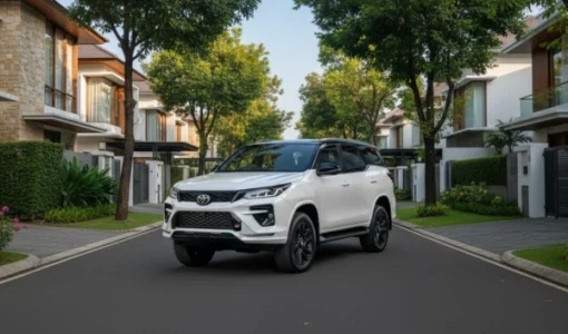 Sewa Fortuner dengan sopir