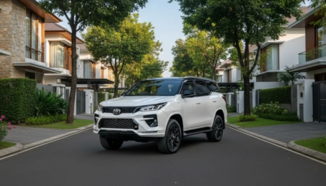 Sewa Fortuner dengan sopir