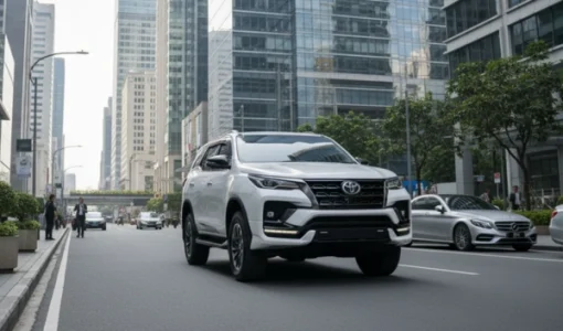 Sewa Fortuner lepas kunci