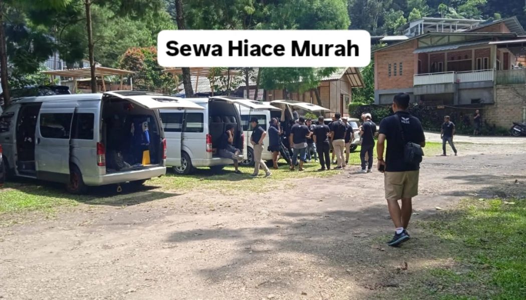 sewa hiace premio tanah sereal bogor