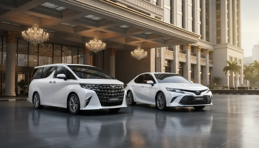 Pilihan MPV dan SUV mewah Toyota Alphard dan Fortuner untuk rental mobil di sentul