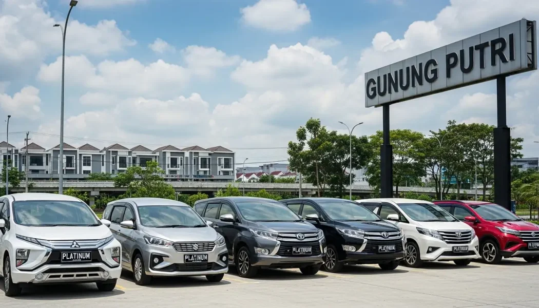 rental mobil gunung putri